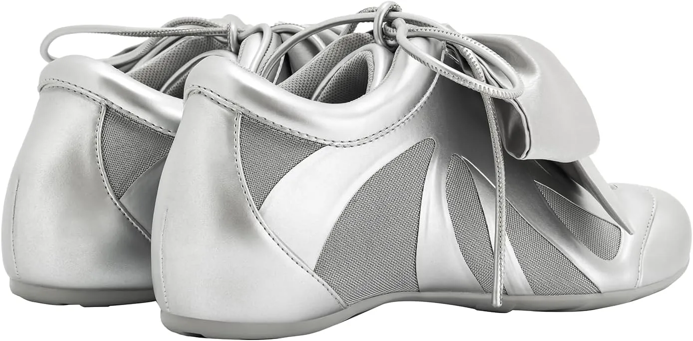JW PEI Women's Rosie Bow Tie Low Top Sneakers