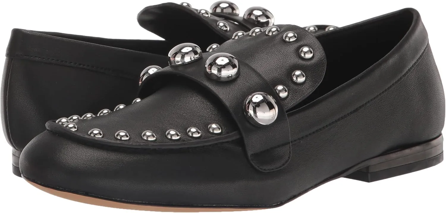 Karl Lagerfeld Paris Women's Avah Studded Faux Pearl Loafer
