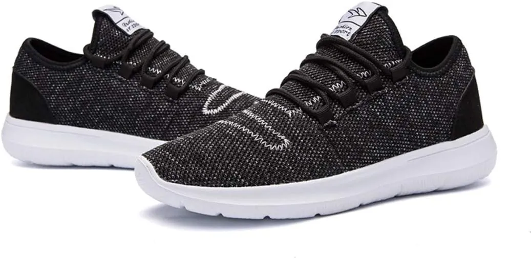 KEEZMZ Men's Running Shoes Fashion Breathable Sneakers Mesh Soft Sole Casual Athletic Lightweight