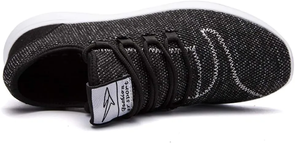 KEEZMZ Men's Running Shoes Fashion Breathable Sneakers Mesh Soft Sole Casual Athletic Lightweight