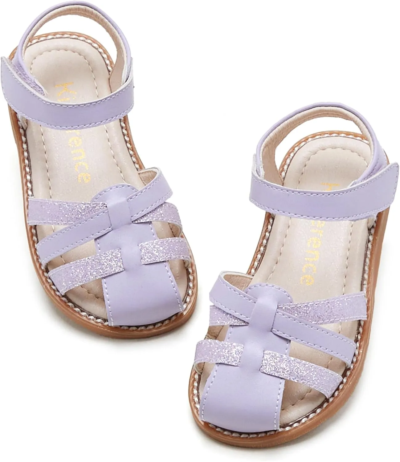 Kiderence Toddler Girls Sandals Little Girls Kids Summer Shoes Toddler Sandals