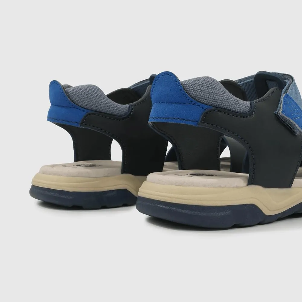 Kids Boys Fisherman Sandals - Closed Toe, Breathable & Adjustable Velcro Fit for Outdoor Adventures - Perfect Fit & Stylish Design