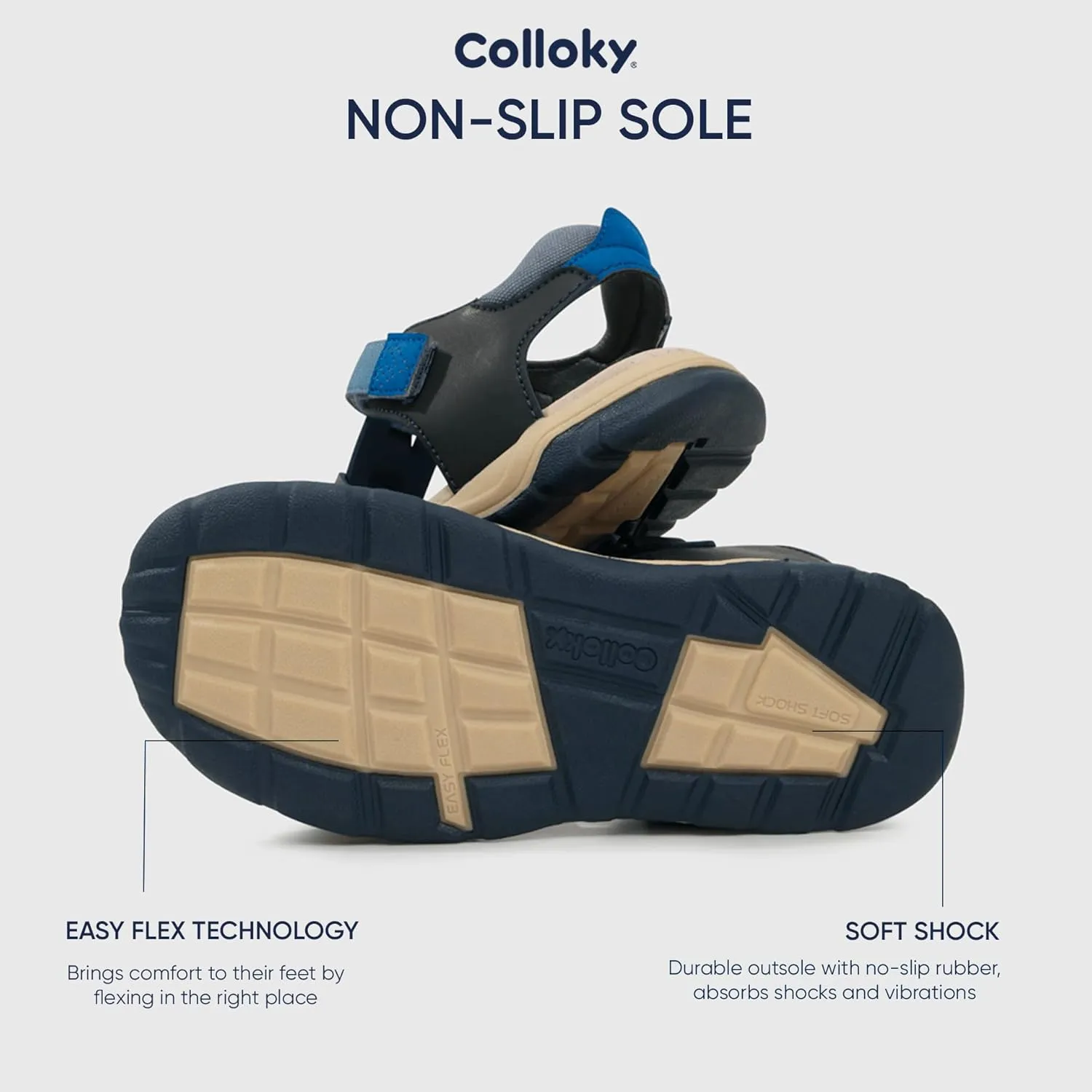 Kids Boys Fisherman Sandals - Closed Toe, Breathable & Adjustable Velcro Fit for Outdoor Adventures - Perfect Fit & Stylish Design