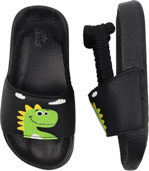 Kids Flip Flops Sandals Toddler Boys Girls Sequin Slides Shower Beach Pool Shoes Slip on Summer Slippers with Back Strap