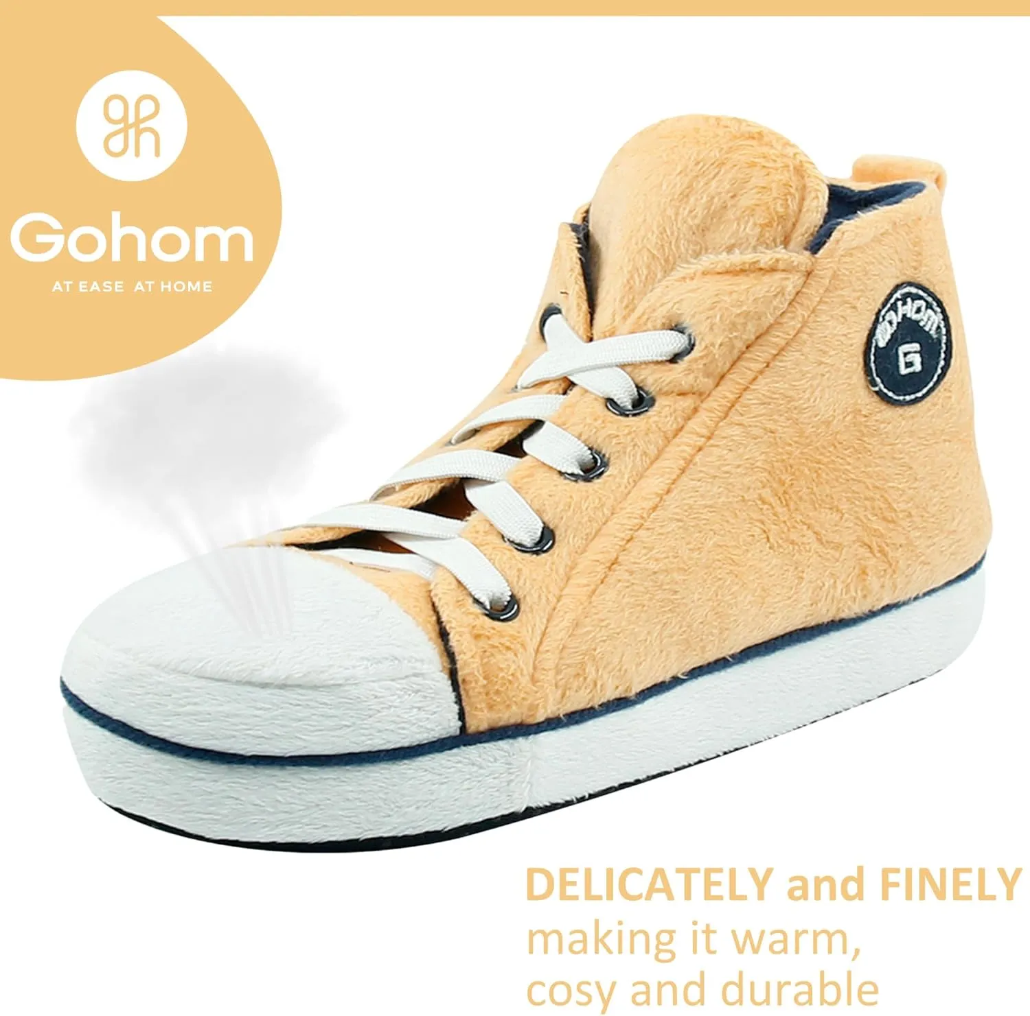 Kids Sneaker Slippers - Soft and Stylish Comfort Cozy House Shoes for Girls and Boys