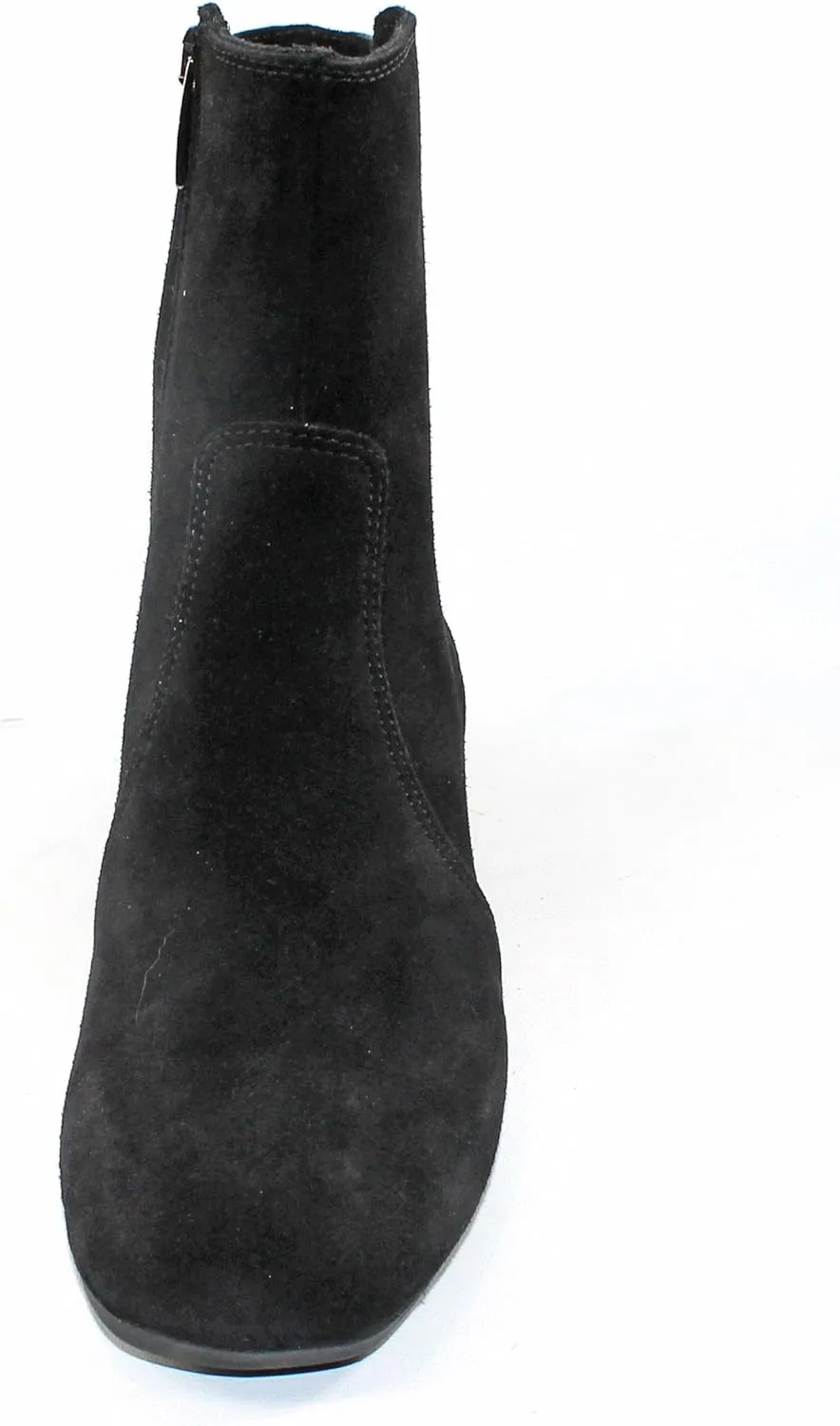 La Canadienne Womens Jil Black Suede/Patent Ankle Boots Size