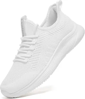 Lamincoa Womens Tennis Walking Shoes Slip On Lightweight Comfort Memory Foam Sneakers