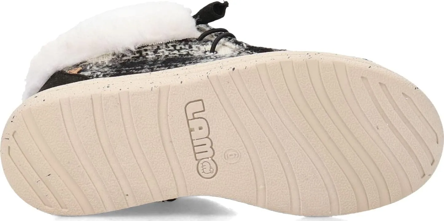 Lamo Women's Cassidy Shoes for Women - Matte Rich Suede and Textile Upper - Lightweight Women Footwear Faux Fur Lined, 100% Australian Sheepskin Footbed LITE EVA Outsole