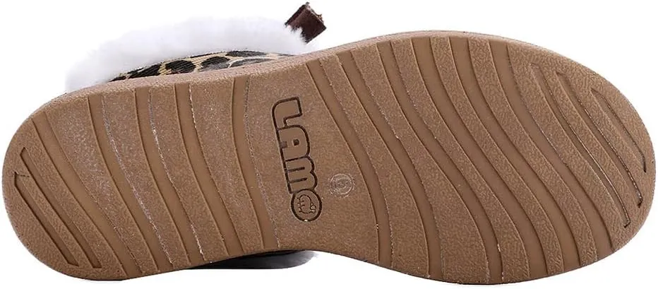 Lamo Women's Cassidy Shoes for Women - Matte Rich Suede and Textile Upper - Lightweight Women Footwear Faux Fur Lined, 100% Australian Sheepskin Footbed LITE EVA Outsole