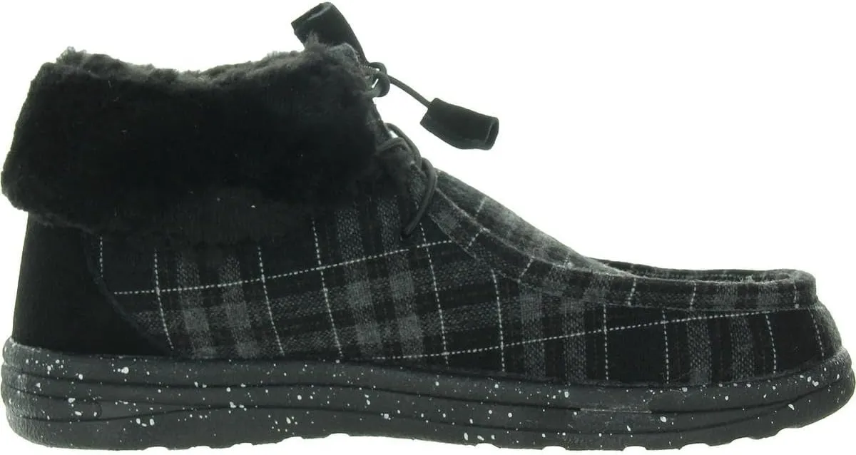 Lamo Women's Cassidy Shoes for Women - Matte Rich Suede and Textile Upper - Lightweight Women Footwear Faux Fur Lined, 100% Australian Sheepskin Footbed LITE EVA Outsole