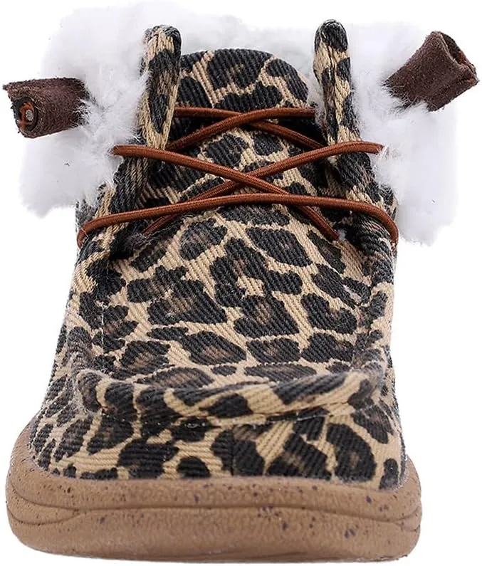 Lamo Women's Cassidy Shoes for Women - Matte Rich Suede and Textile Upper - Lightweight Women Footwear Faux Fur Lined, 100% Australian Sheepskin Footbed LITE EVA Outsole
