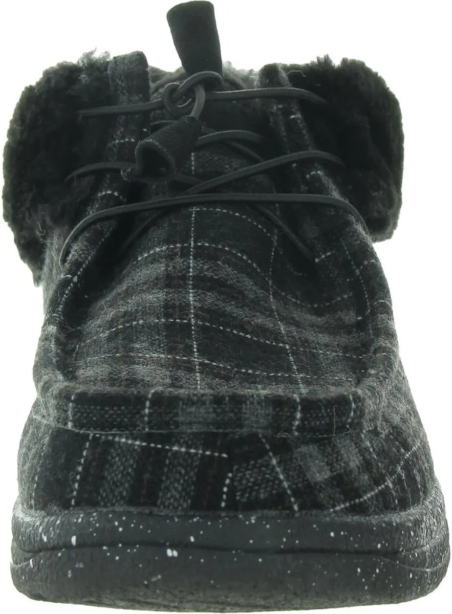 Lamo Women's Cassidy Shoes for Women - Matte Rich Suede and Textile Upper - Lightweight Women Footwear Faux Fur Lined, 100% Australian Sheepskin Footbed LITE EVA Outsole