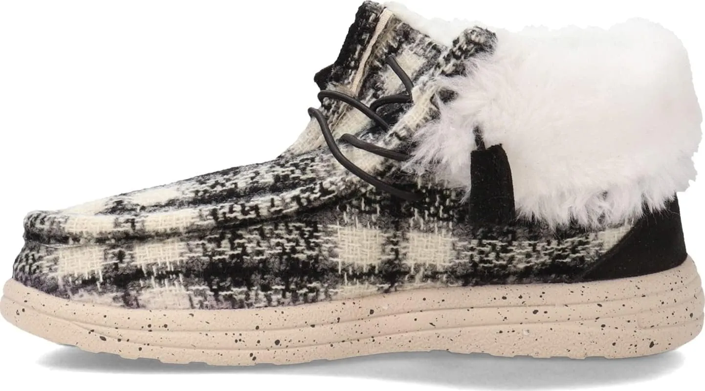 Lamo Women's Cassidy Shoes for Women - Matte Rich Suede and Textile Upper - Lightweight Women Footwear Faux Fur Lined, 100% Australian Sheepskin Footbed LITE EVA Outsole