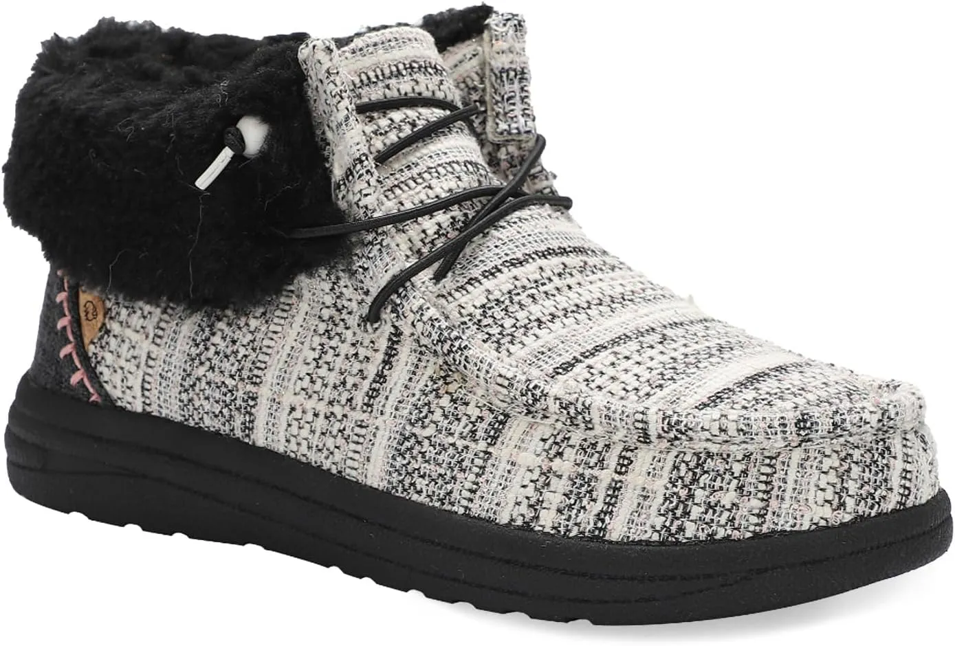 Lamo Women's Cassidy Shoes for Women - Matte Rich Suede and Textile Upper - Lightweight Women Footwear Faux Fur Lined, 100% Australian Sheepskin Footbed LITE EVA Outsole