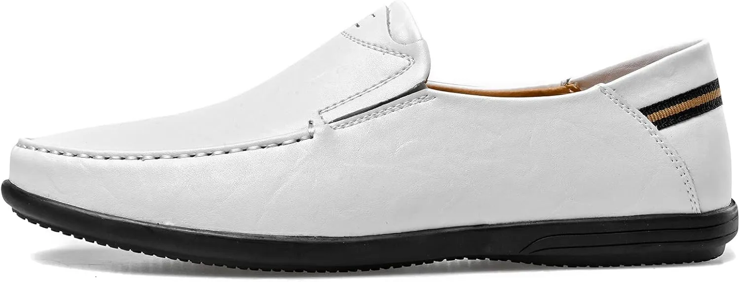 Loafer Premium Genuine Leather Men's Casual Shoes Slip On Mens Driving Penny Loafers for Men Lightweight Breathable
