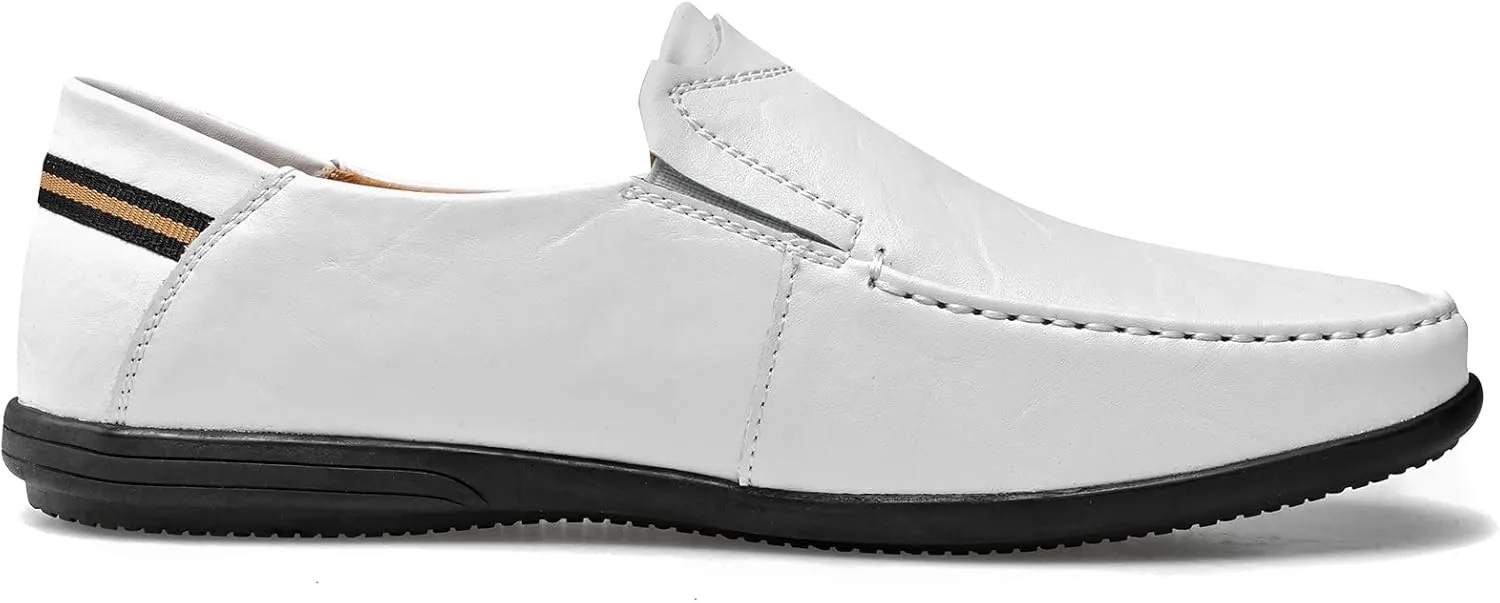 Loafer Premium Genuine Leather Men's Casual Shoes Slip On Mens Driving Penny Loafers for Men Lightweight Breathable
