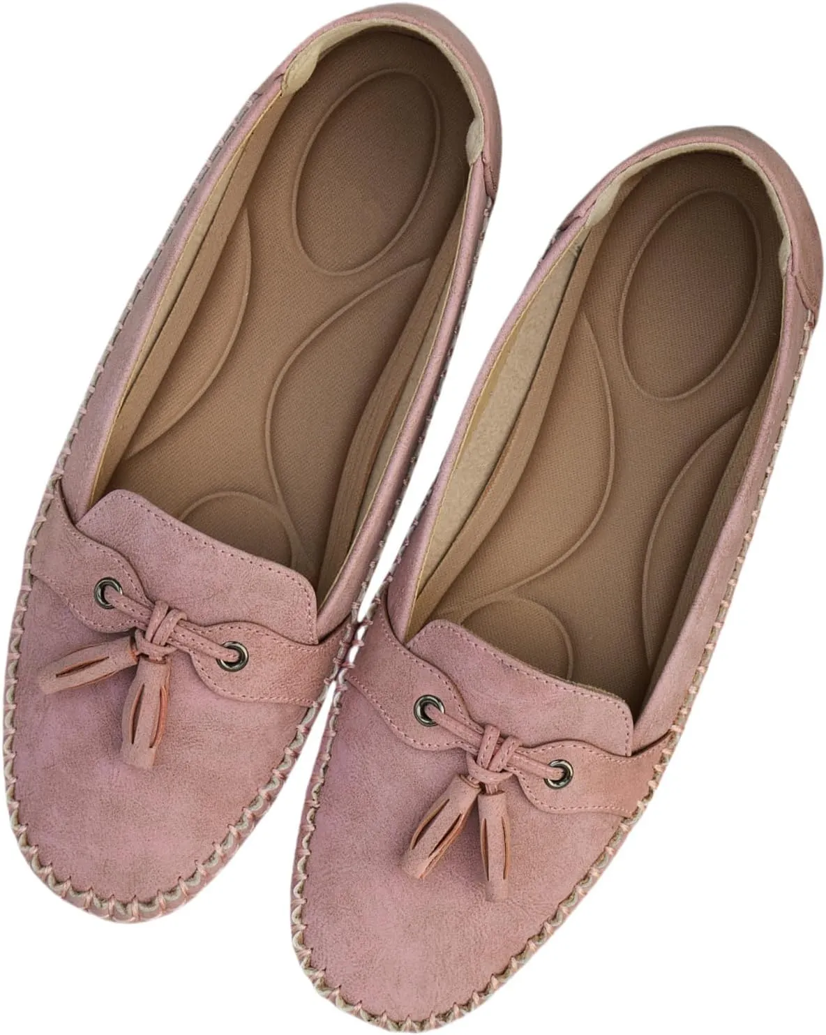 Loafers for Women Business Casual Flats Shoes Comfortable Lightweight Penny Loafers Slip On Work Flats Dress Shoes