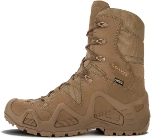 LOWA Mens Zephyr GTX Hi TF Suede Textile Coyote OP Boots 12 US