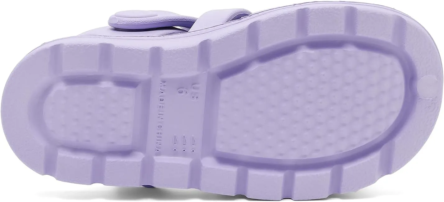 Luffymomo Unisex-Child Closed-Toe Sandals Summer Sport Lightweight Sandal EVA Outdoor Water Shoes for Boys and Girls(Little Kid/Toddler)