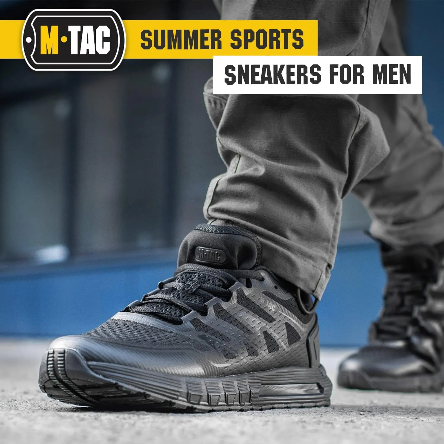 M-Tac Sport Tactical Running Walking Hiking Sneakers for Men - Mesh Lightweight