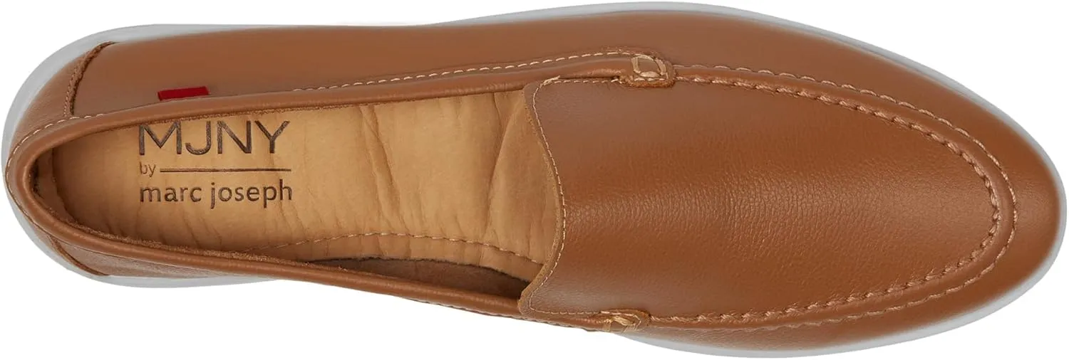 Marc Joseph New York Womens Casual Slip on Leather Venetian Loafers