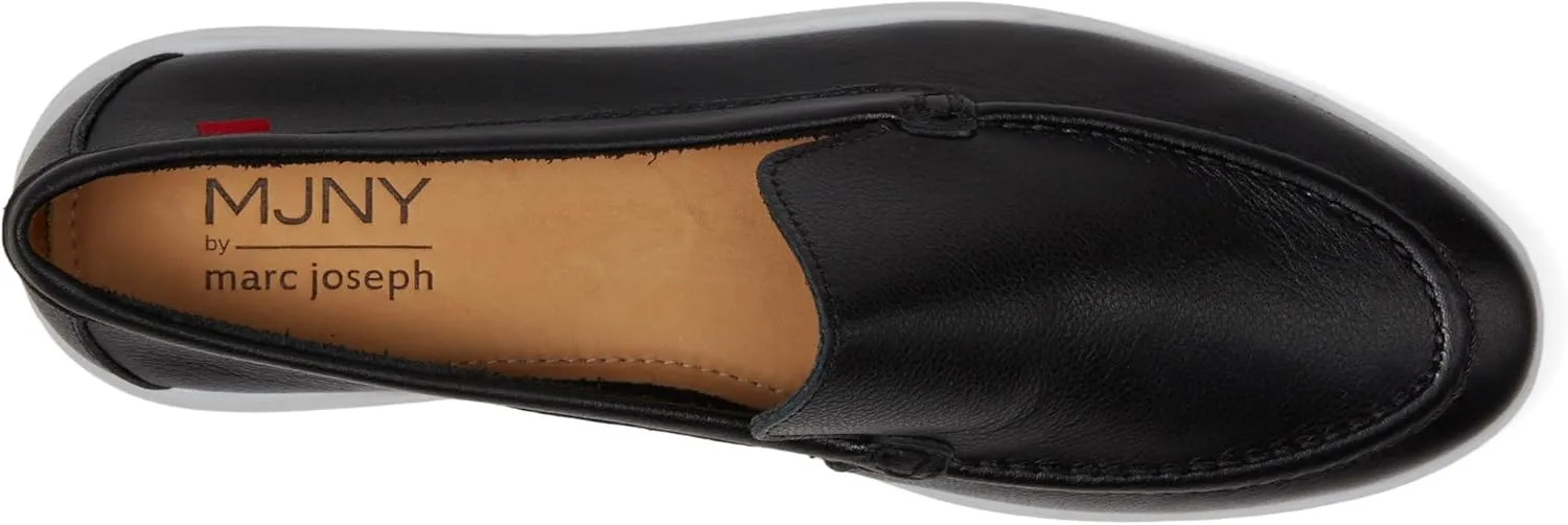 Marc Joseph New York Womens Casual Slip on Leather Venetian Loafers