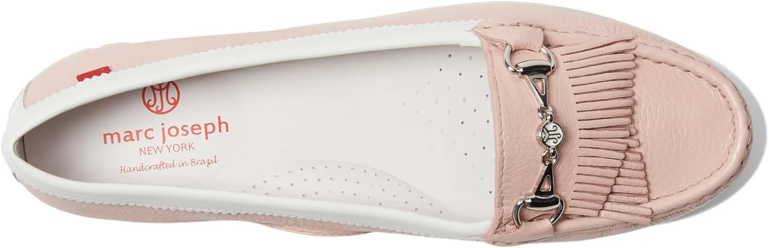 Marc Joseph New York Women's Golf Leather Made in Brazil Lexington Performance Fashion Shoe Moccasin