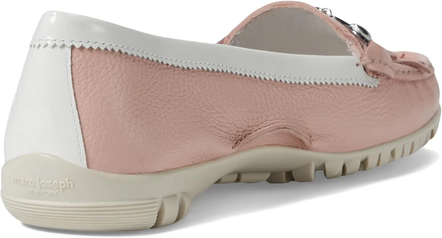Marc Joseph New York Women's Golf Leather Made in Brazil Lexington Performance Fashion Shoe Moccasin