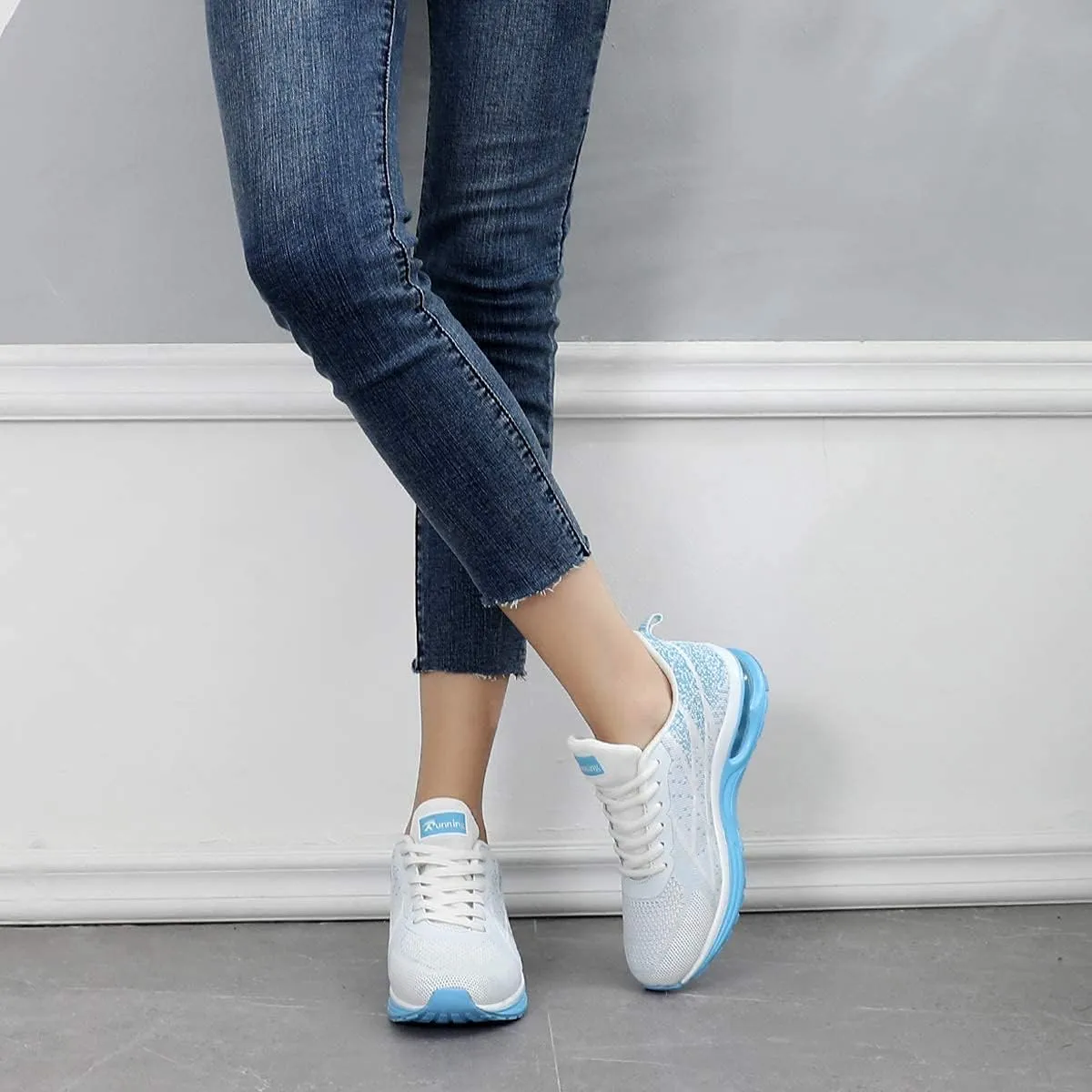 MEHOTO Womens Fashion Tennis Walking Shoes Sport Air Fitness Gym Jogging Running Sneakers