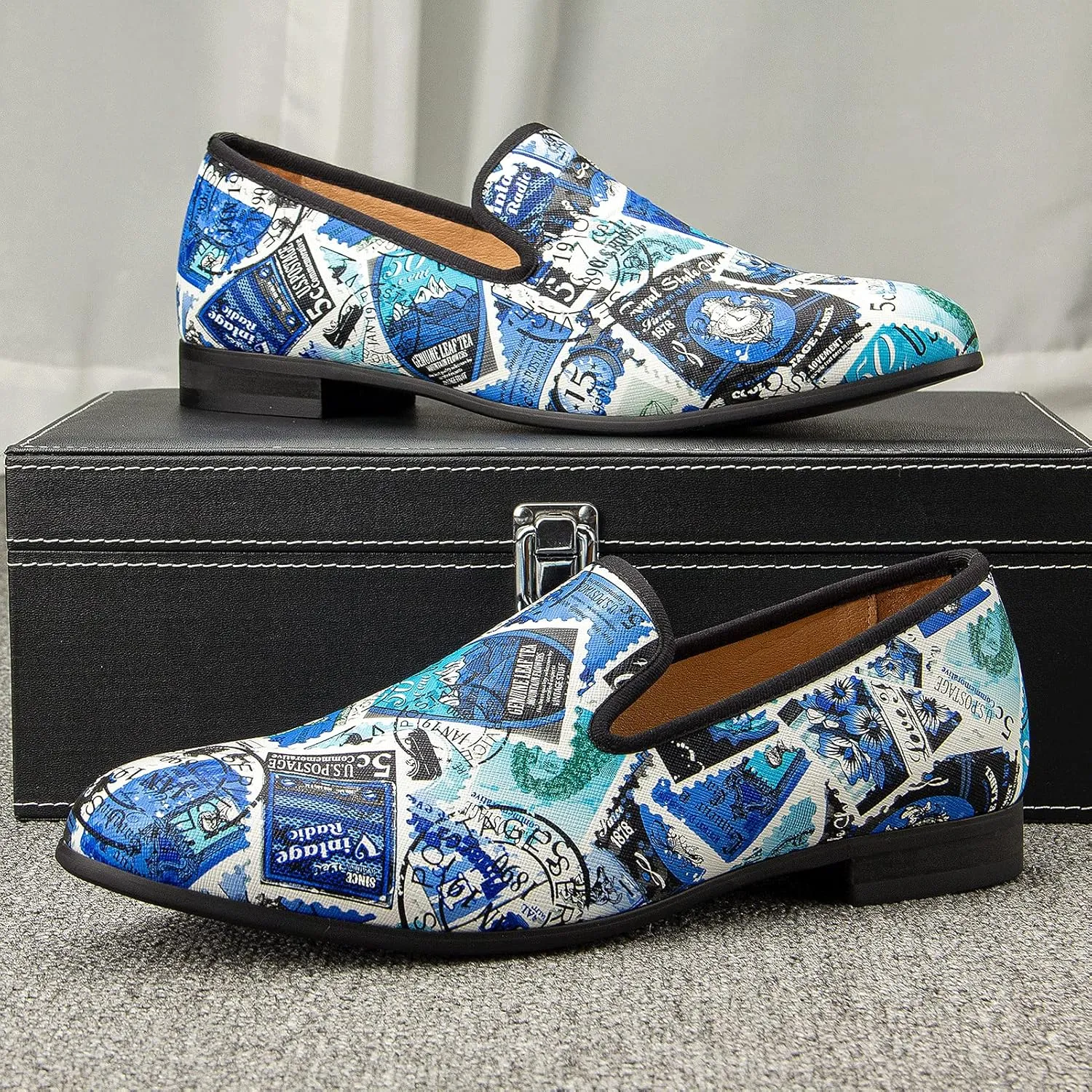 Meijiana Men's Classic Loafers - Wedding & Party Shoes