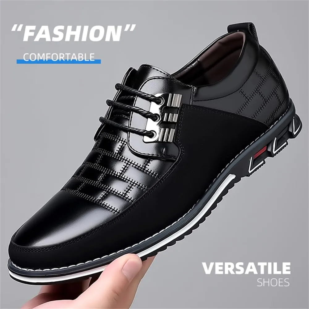 Men Casual Shoes Fashion Business Luxury Dress Shoes Office Loafers Flats Sneakers for Male