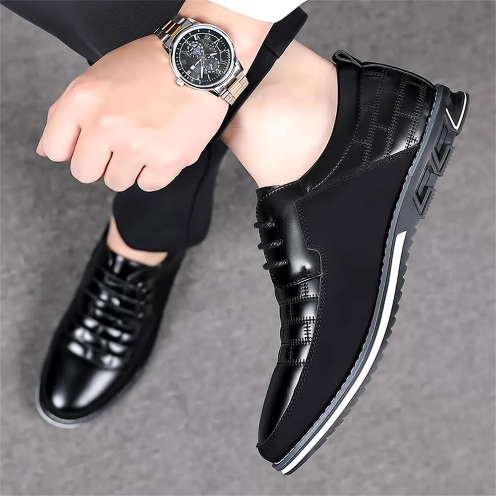 Men Casual Shoes Fashion Business Luxury Dress Shoes Office Loafers Flats Sneakers for Male