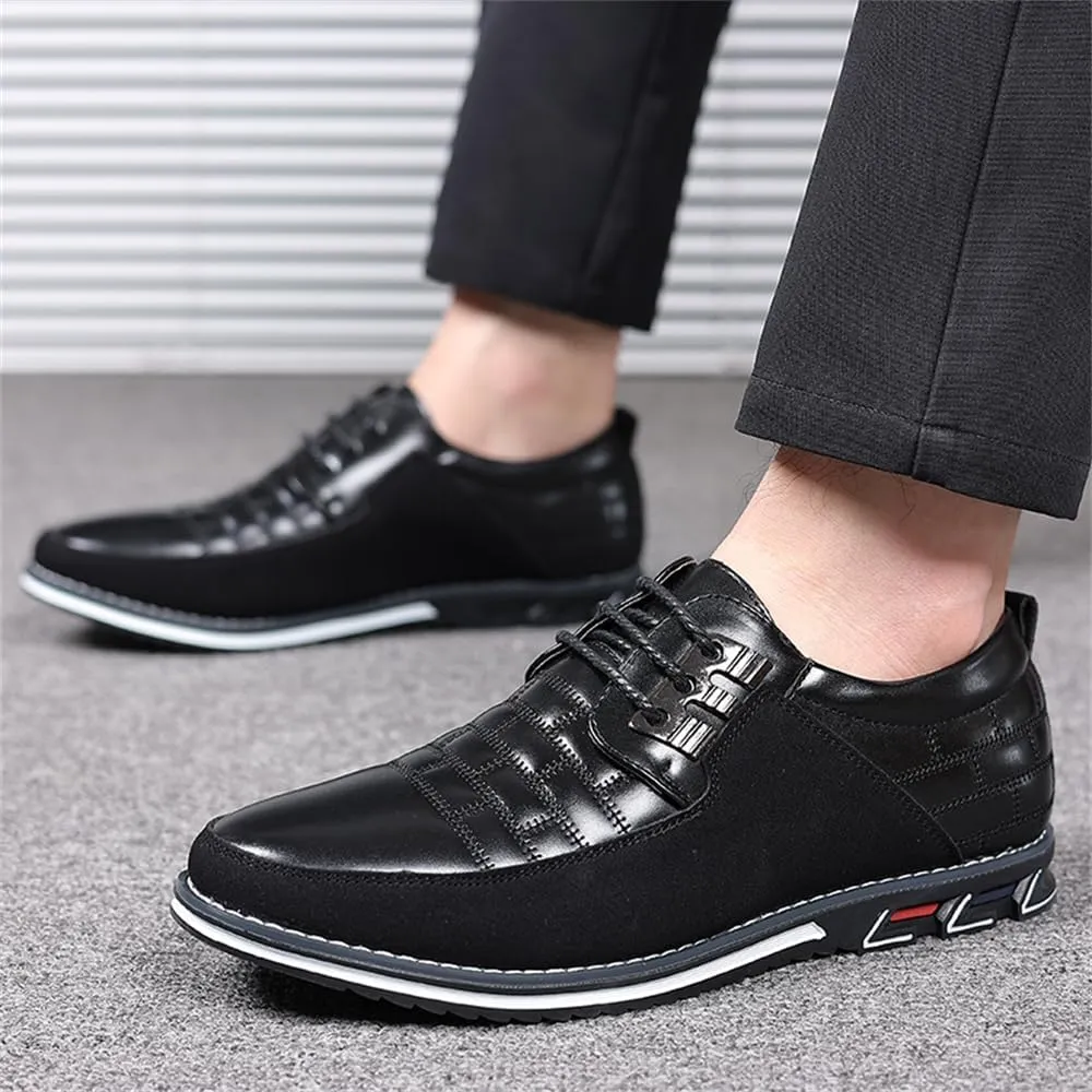 Men Casual Shoes Fashion Business Luxury Dress Shoes Office Loafers Flats Sneakers for Male
