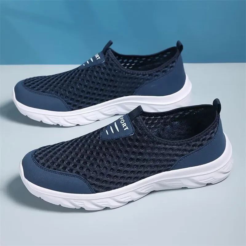 Men Non Slip Lightweight Walking Sneakers for Summer Sport Travel Aqua