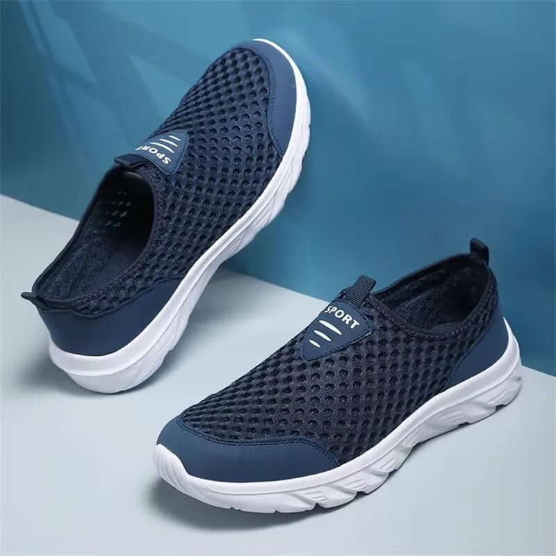 Men Non Slip Lightweight Walking Sneakers for Summer Sport Travel Aqua