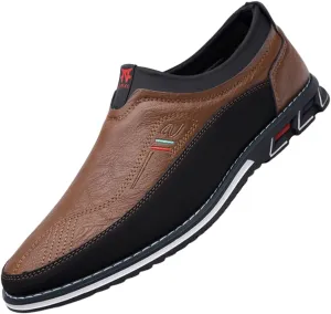 Men Slip-On Loafers Velvet Leather Oxfords Luxury Party Dress Shoes Nightclub Shoes