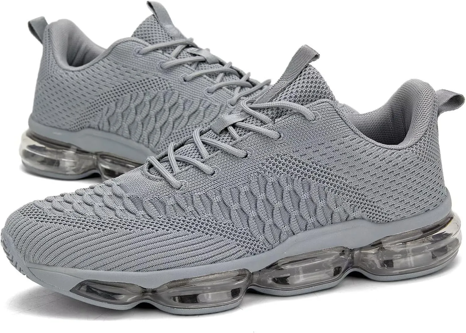 Mens Air Cushion Running Shoes Fashion Casual Walking Tennis Sneakers Non Slip Breathable Trail Sport Gym