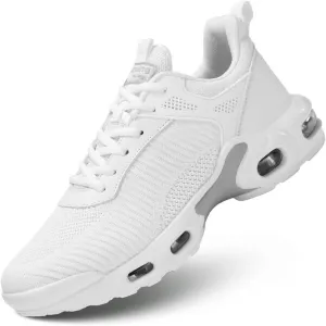 Men's Air Running Shoes Lightweight Breathable Walking Shoes Non Slip Fashion Sneakers Mesh Workout Casual Sports Shoes