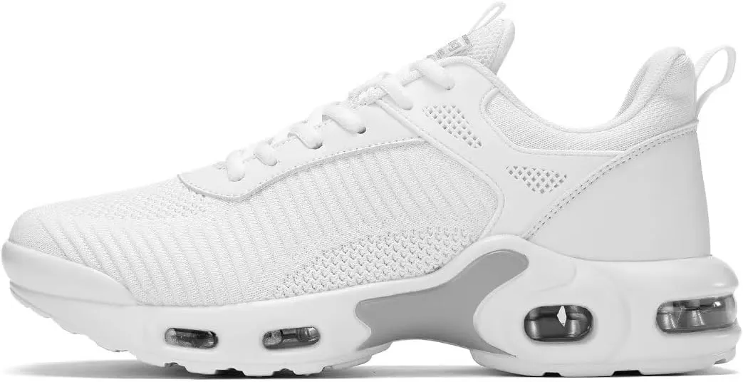 Men's Air Running Shoes Lightweight Breathable Walking Shoes Non Slip Fashion Sneakers Mesh Workout Casual Sports Shoes