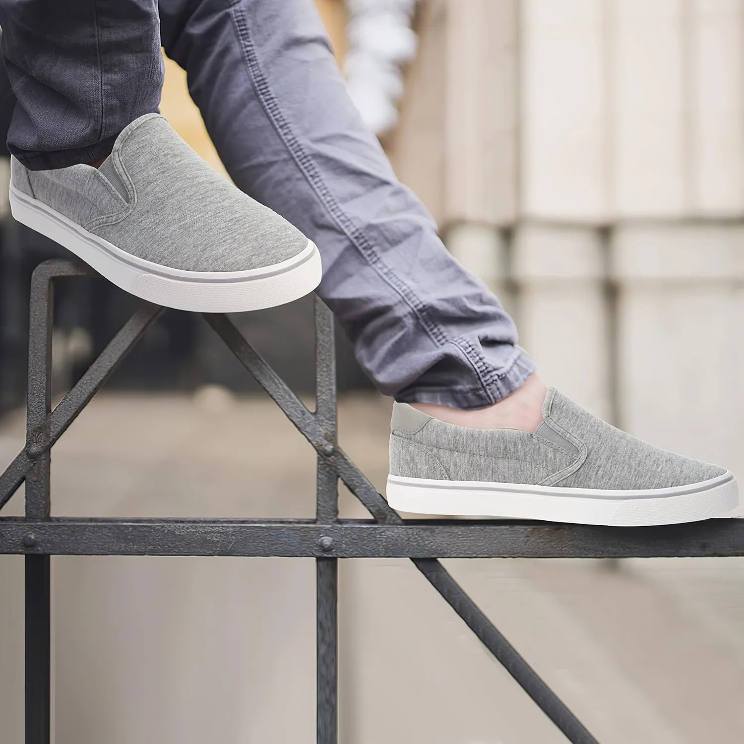 Men's Black Classic Low Top Shoes Canvas Fashion Sneaker with Soft Insole Causal Dress Shoes for Men Comfortable Walking Shoes