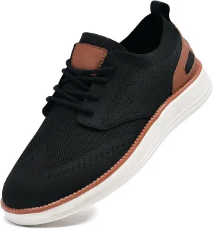 Men's Breeze Casual Sneakers Oxfords Lace-Up Lightweight Walking Shoes