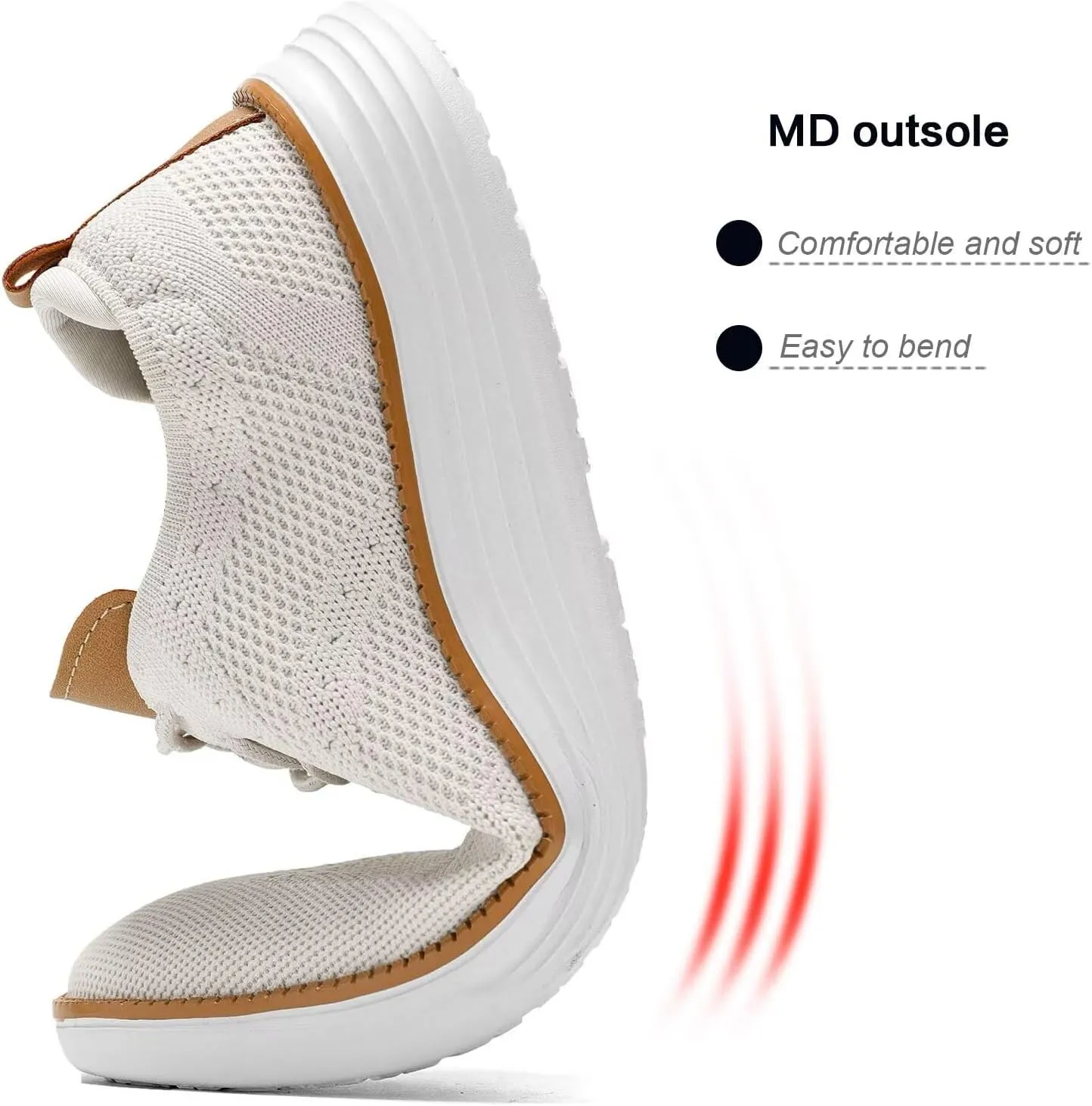 Mens Casual Dress Sneakers Fashion Walking Mesh Oxfords Shoes Business Work Lightweight Soft Sole