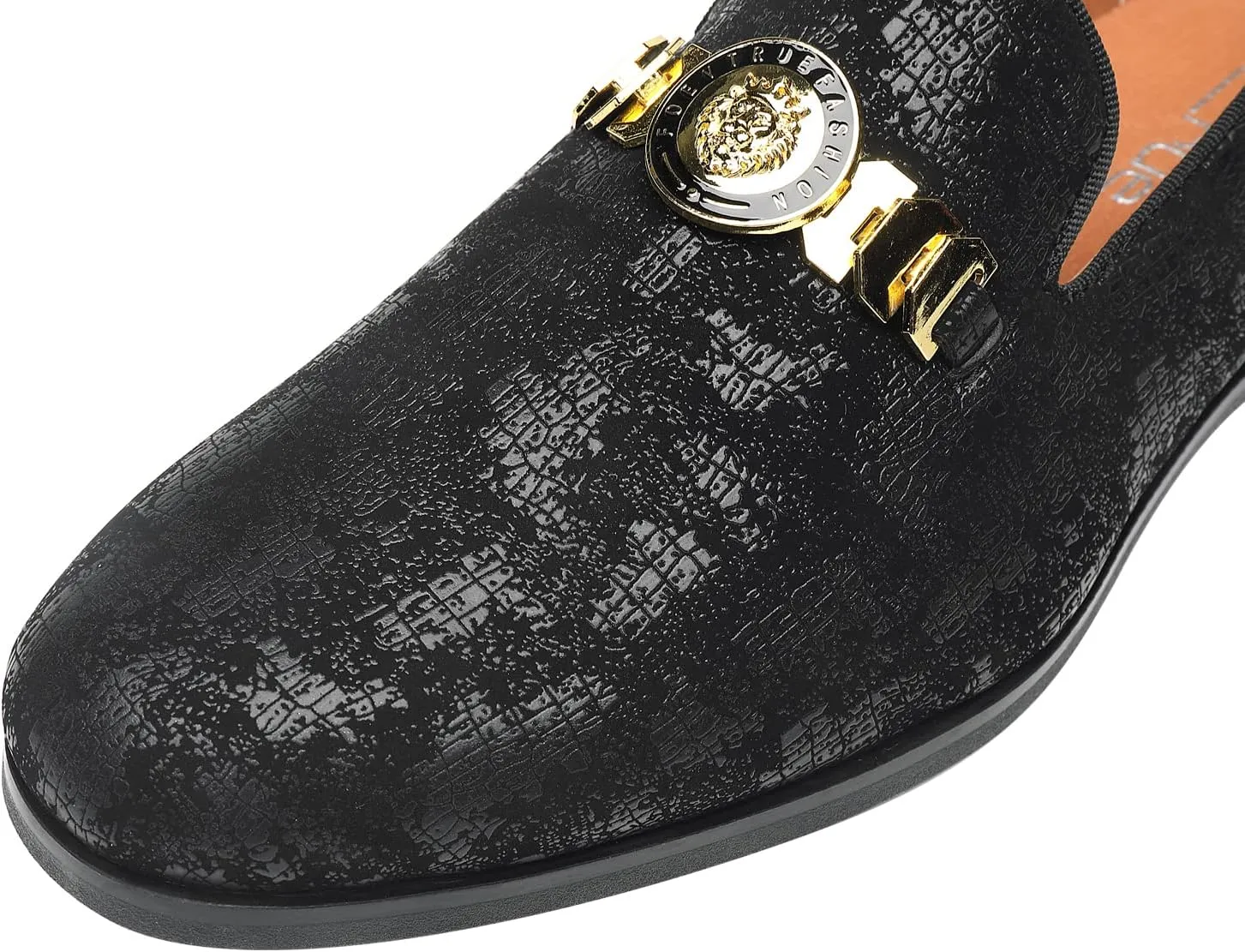 Mens Dress Loafers Buckle Fashion Luxury Party Wedding Shoes