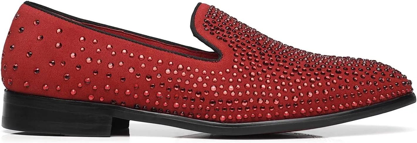 Mens Dress Loafers Leather Party Wedding Prom Homecoming Shoes