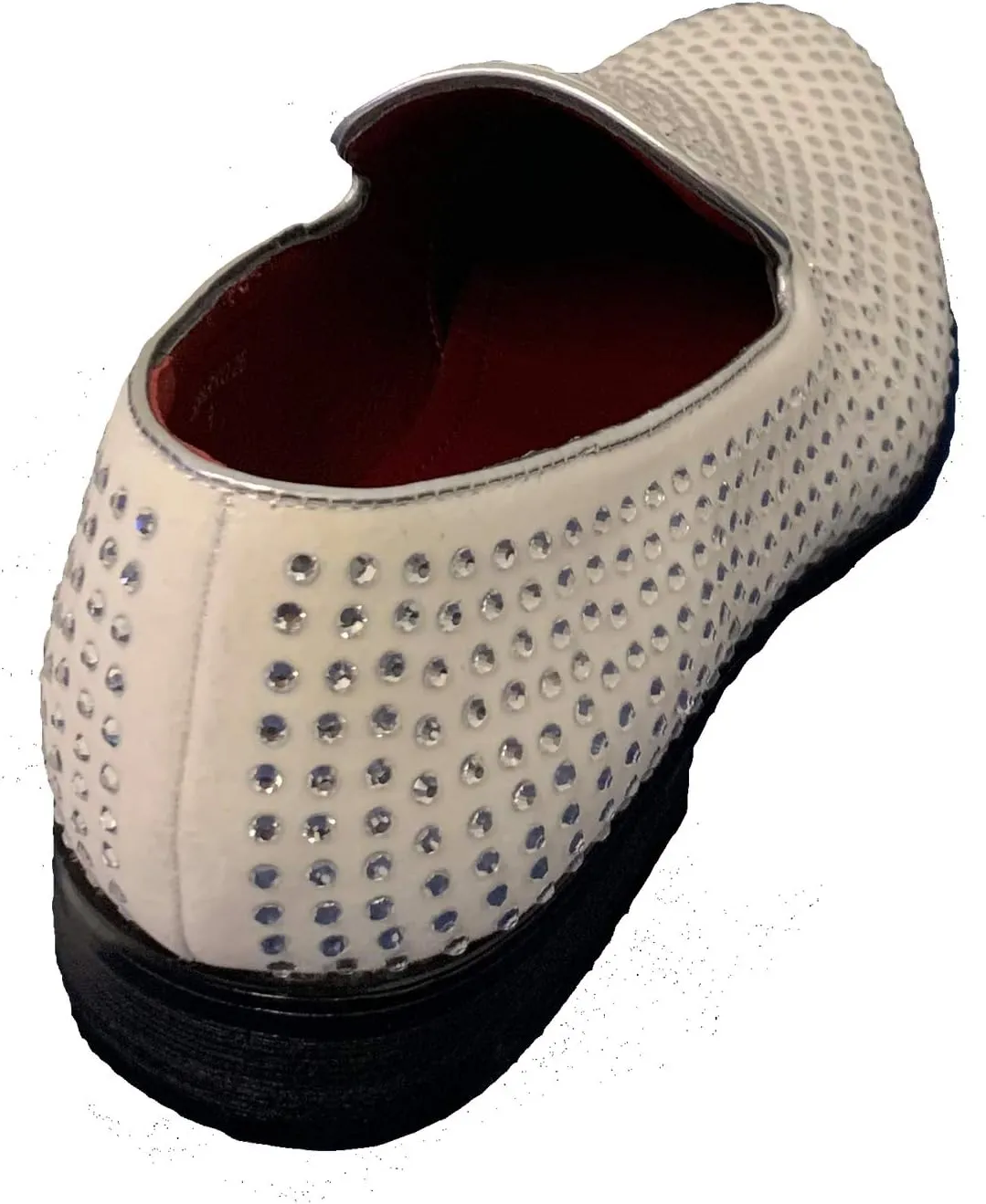 Men's Dress Shoes Rhinestone Loafers Stage Tuxedo Fashion Glitter Slip On Wedding Party