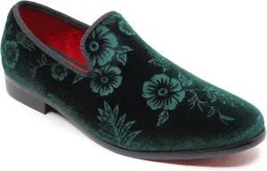 Men's Fashion Floral Dress Tuxedo Loafers Slip On Shoes SM-69