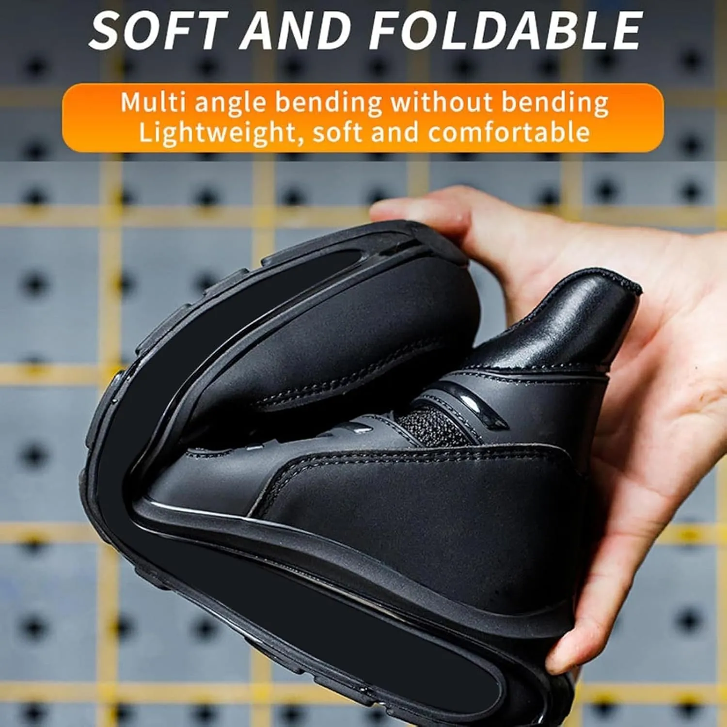 Mens High Top Hiking Sneakers Lace-up Casual Breathable Soft Walking Running Shoes Comfortable Tennis Shoes Flat Bottom Non Slip Mens Sports Shoe for Summer