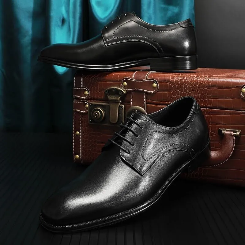 Men's Lightweight Breathable Oxford Shoes - Elegant Luxury Loafers for Any Occasion