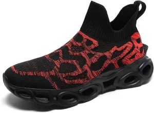 Men's Mens Womens Slip on Loafers Walking Tennis Shoes Laceless Jogging Blade Sneakers Breathable Lightweight
