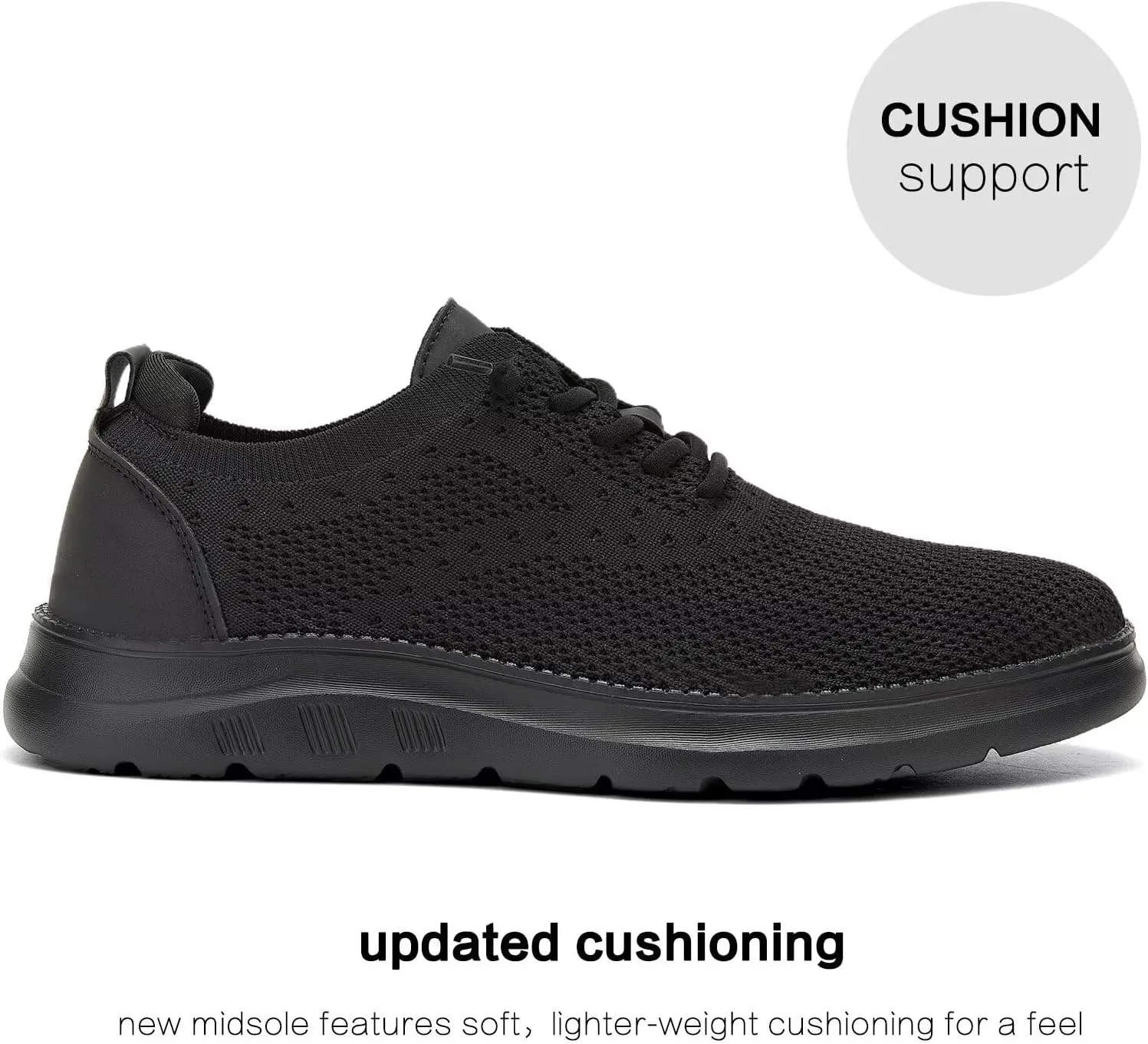 Men's Mesh Sneakers Oxfords Lace-Up Lightweight Casual Walking Shoes Driving Shoes
